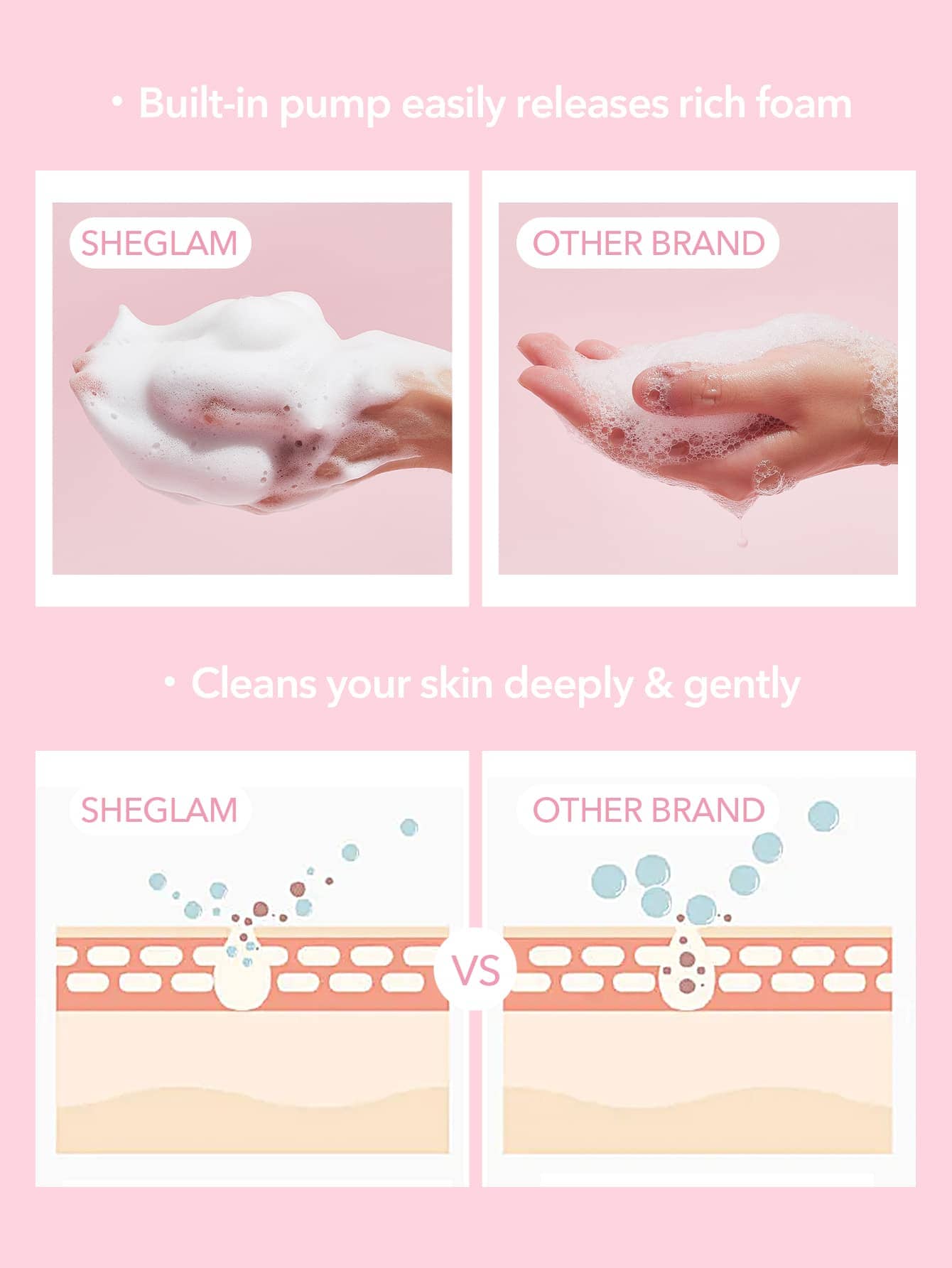 She Glam Like Radiant By Nature Combo Skin Face Cleanser – 100ml