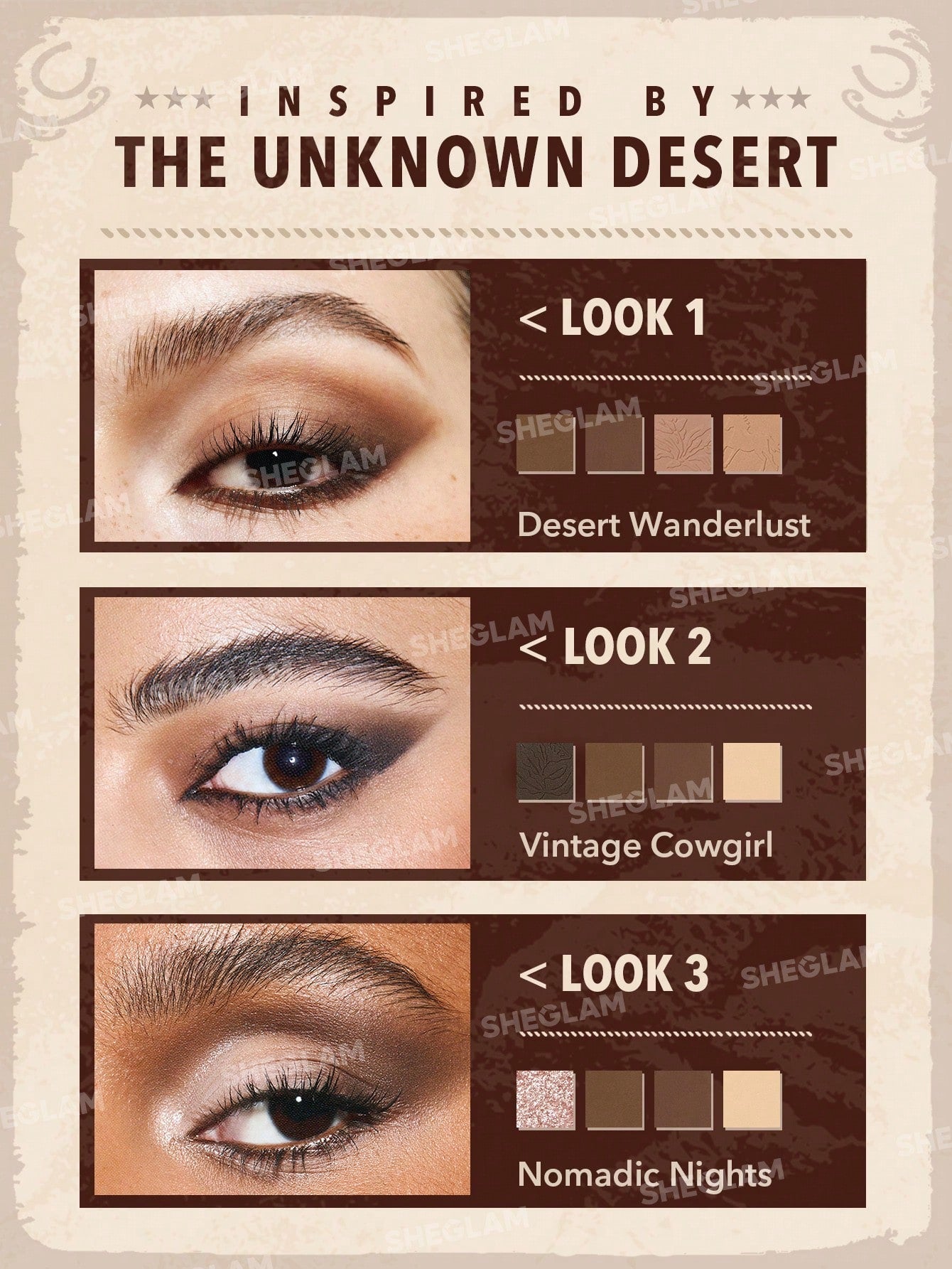 She Glam Live To Roam Eyeshadow Palette