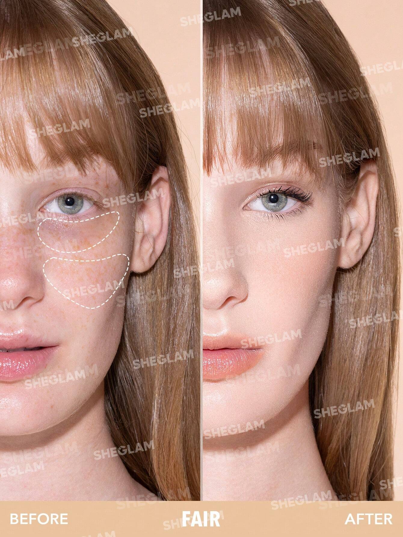 She Glam Like Magic 12HR Full-Coverage Concealer – Fair