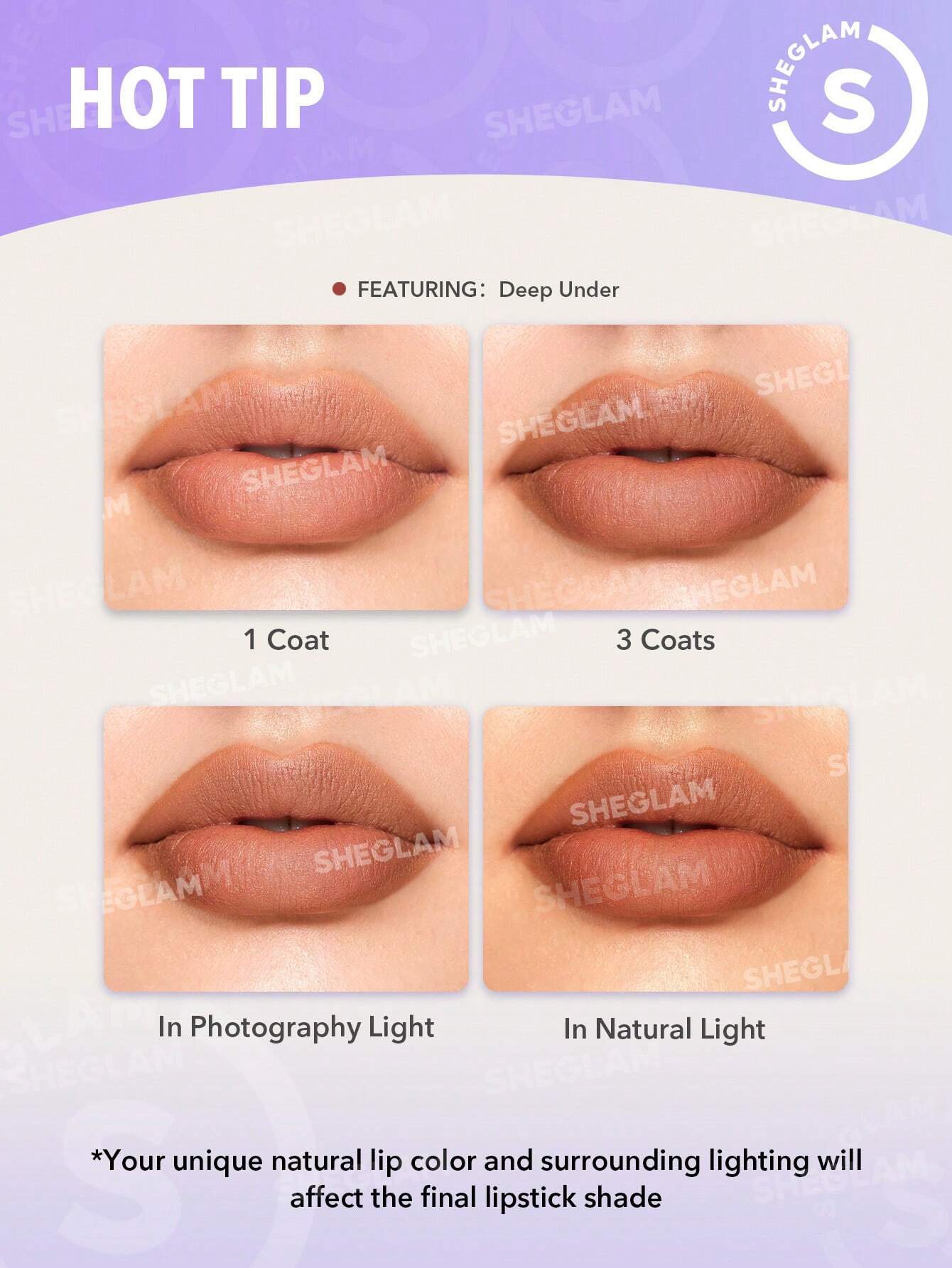 She Glam Starluxe Velvet Matte Lipstick – Cupid’s Bow