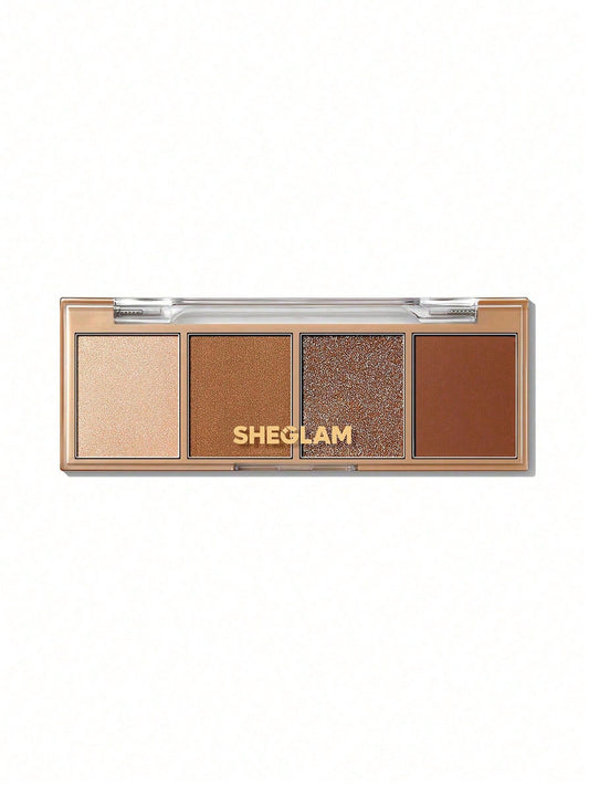 She Glam Essential Square Eyeshadow Quad – Veil