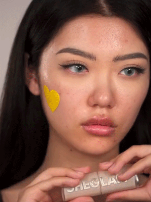 She Glam Skin Magnet High-Coverage Foundation Stick – Shell