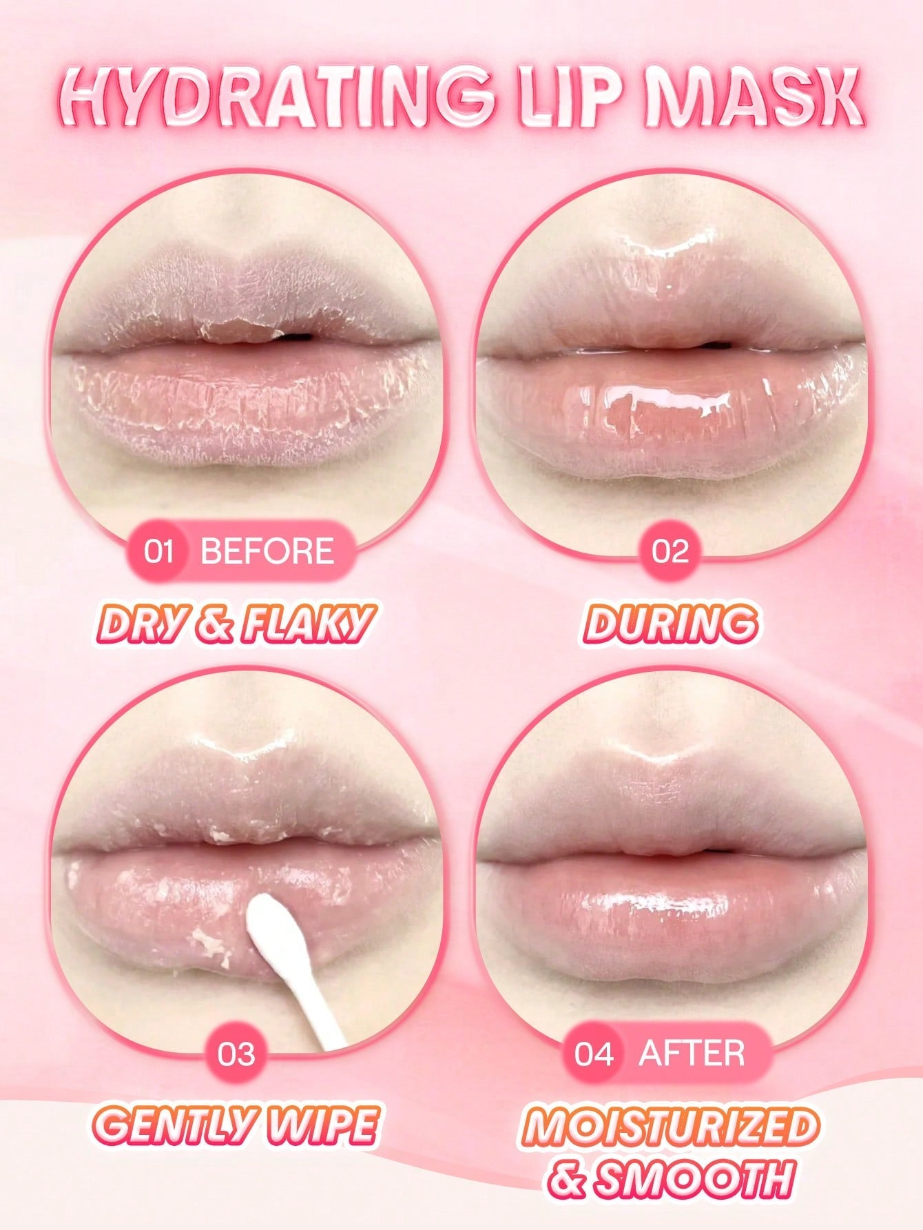 She Glam Sweet Dreamz Lip Sleeping Mask – Strawberry Milk