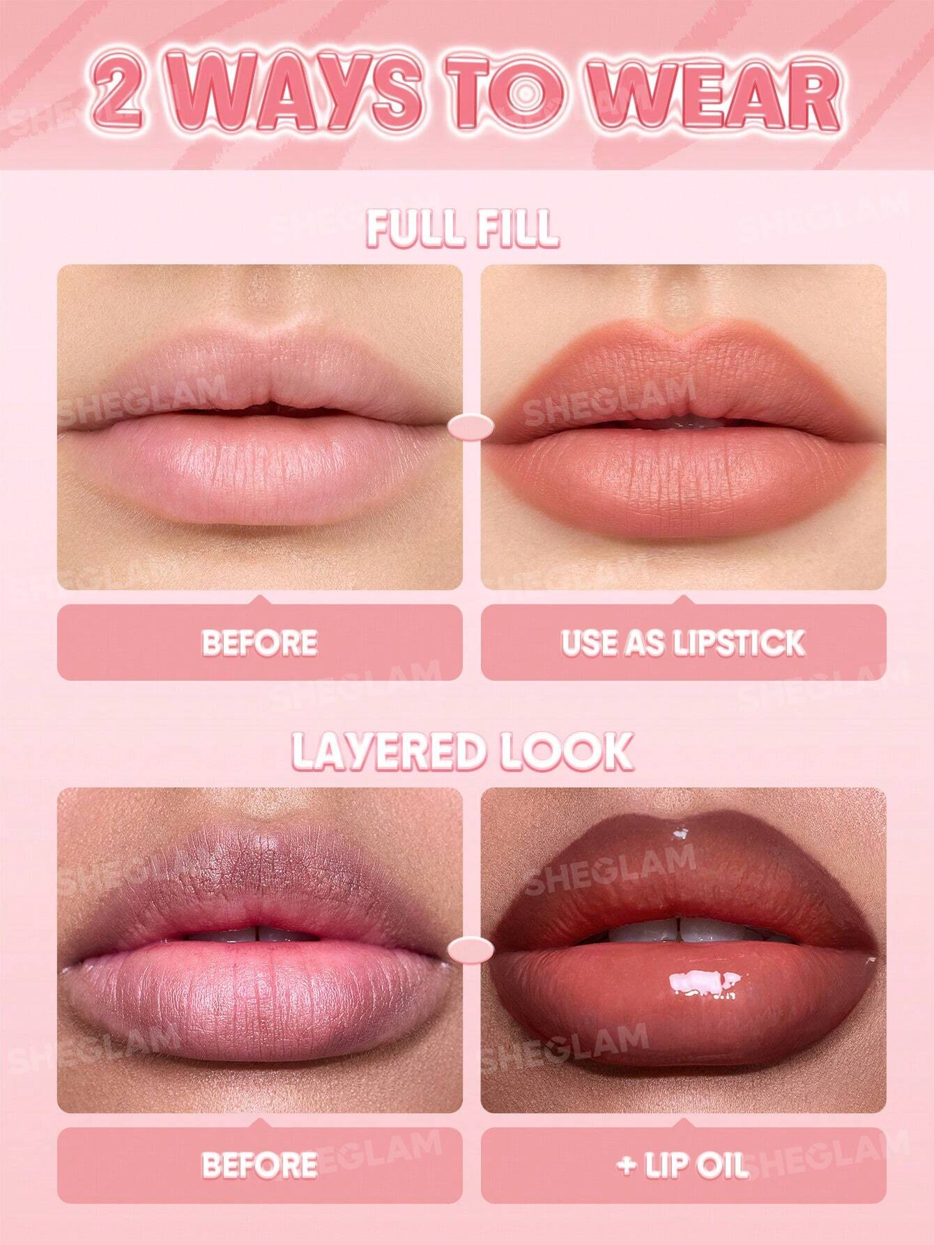 She Glam Cloudline Blur Lip Liner – Rose Haze