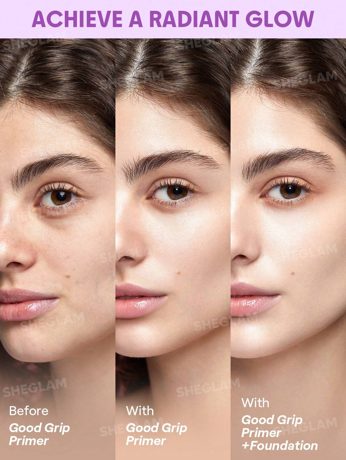 She Glam Good Grip Hydrating Primer – Blueberry + AHA (Travel Size)