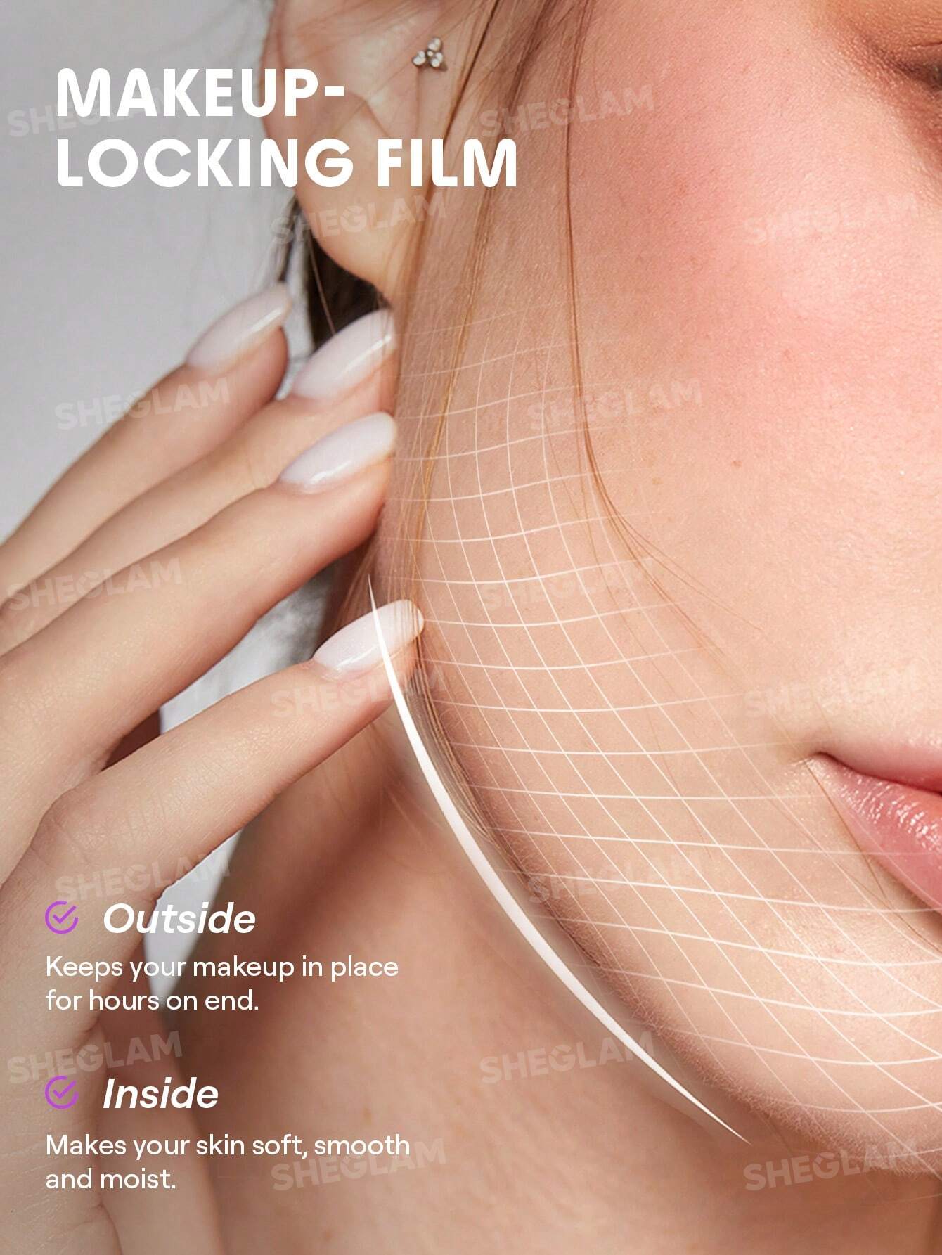 She Glam Good Grip Hydrating Primer – Blueberry + AHA (Travel Size)