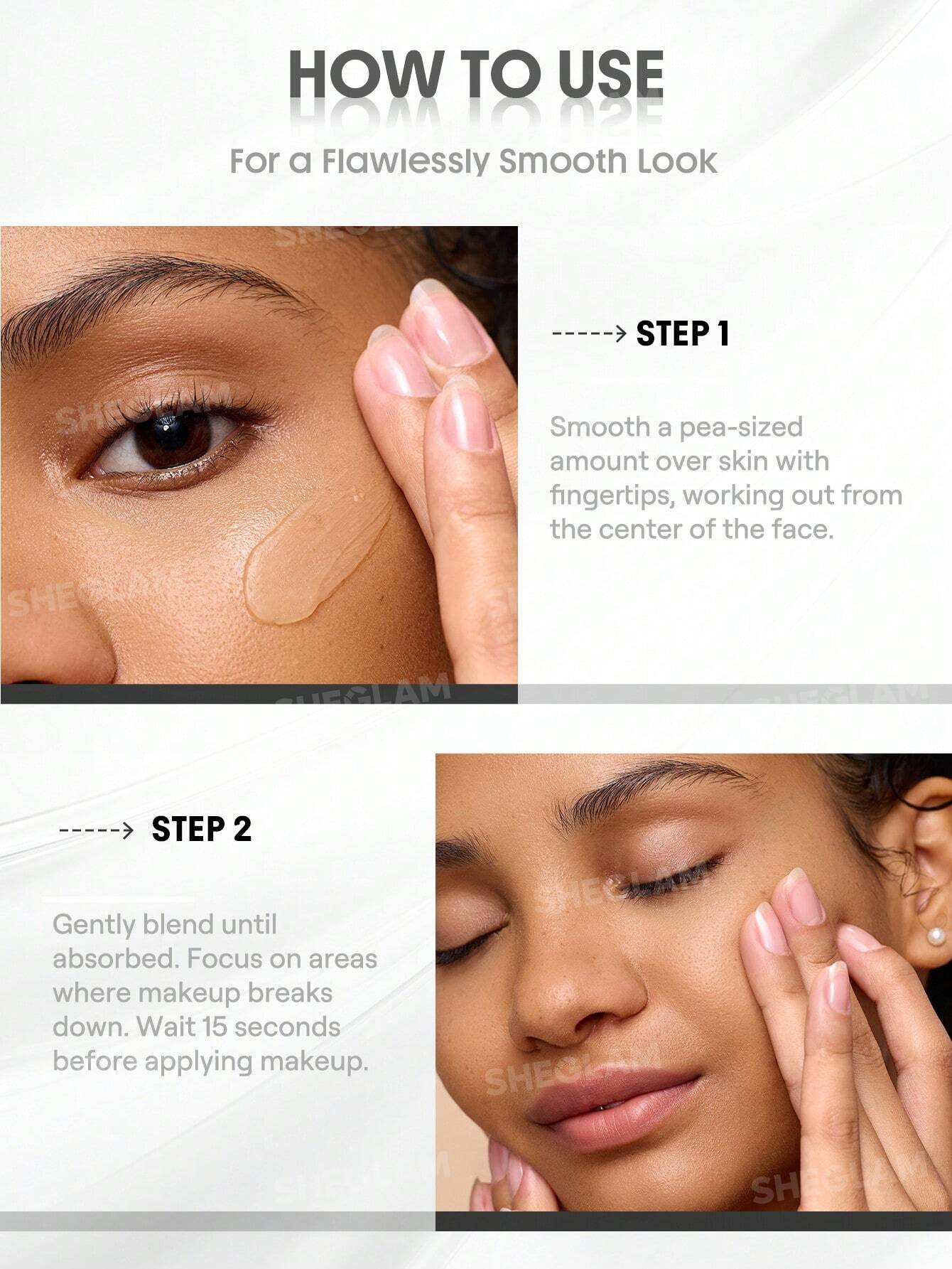 She Glam Camera On Smooth & Blur Primer