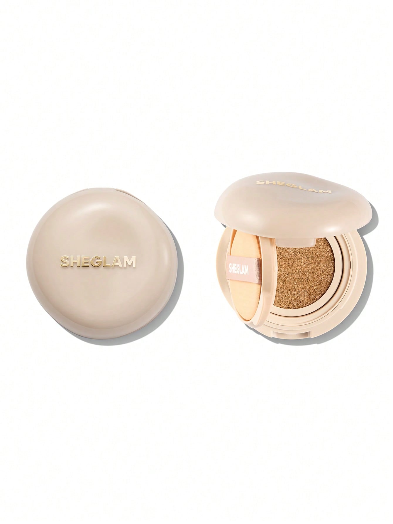 She Glam Lock & Go Long-Wear Cushion Foundation – Golden