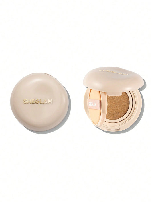 She Glam Lock & Go Long-Wear Cushion Foundation – Golden