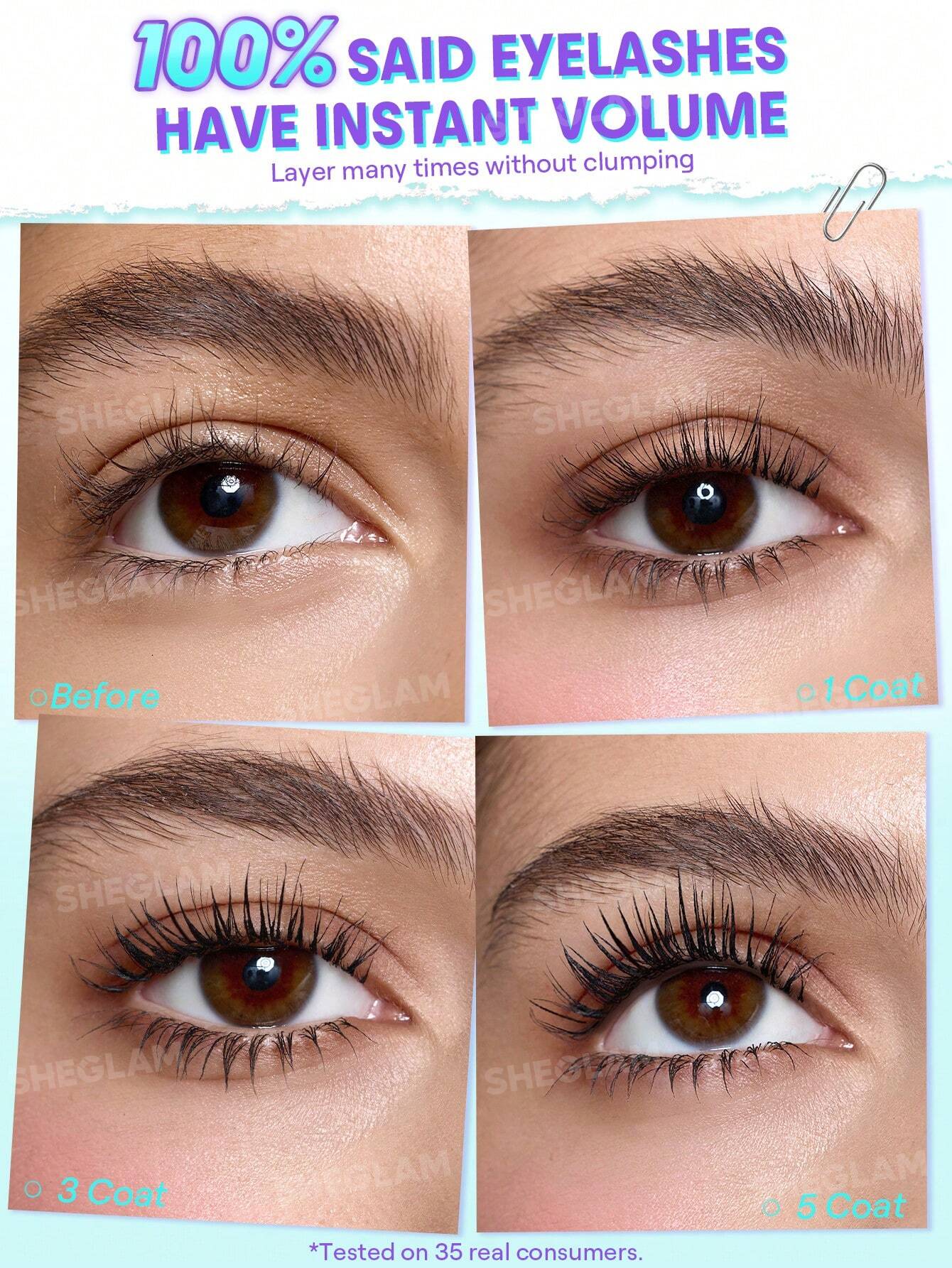 She Glam Lashlighter Mega Boost Mascara