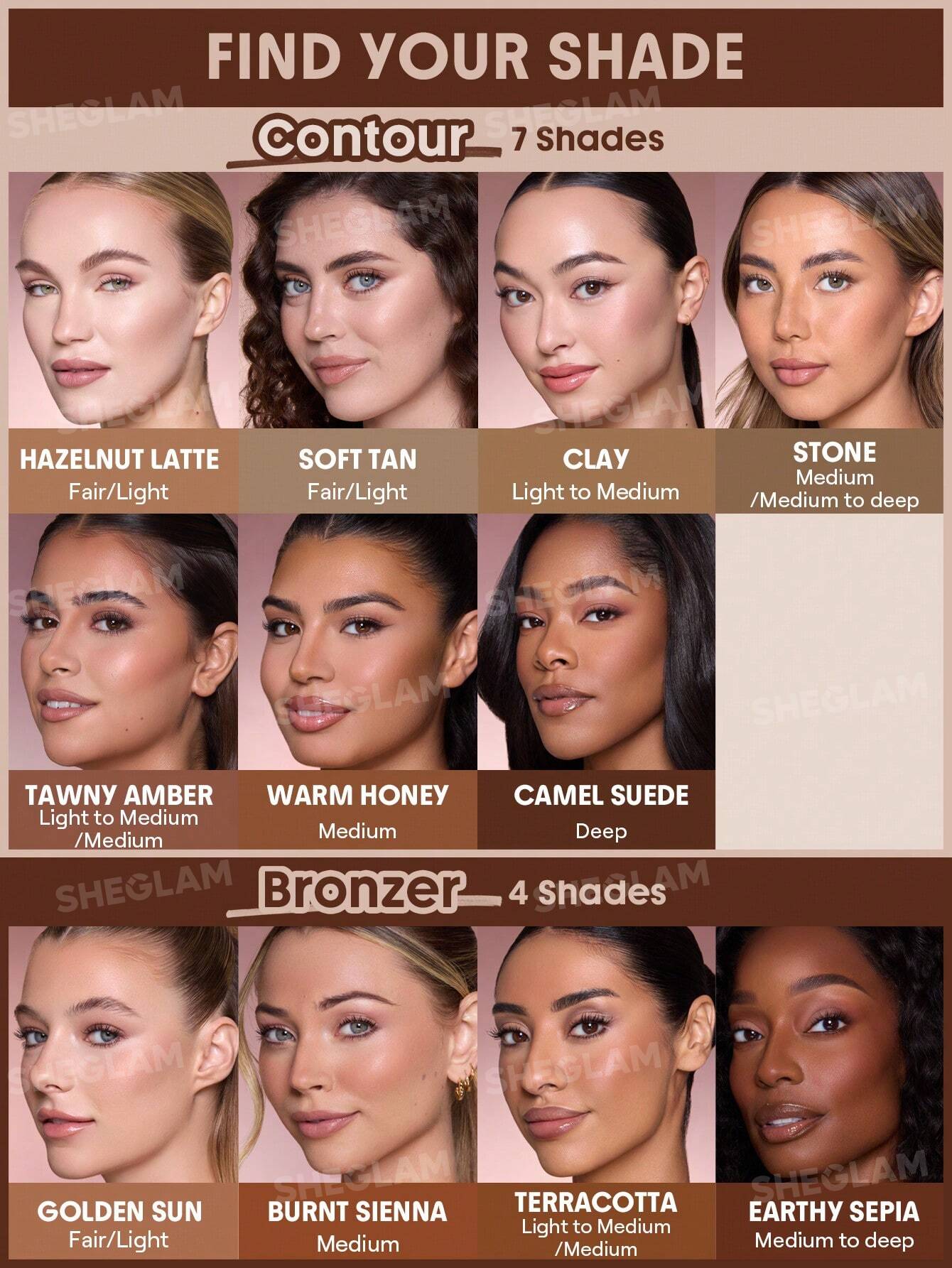 She Glam Buttery Buff Contour & Bronzer Stick – Tawny Amber