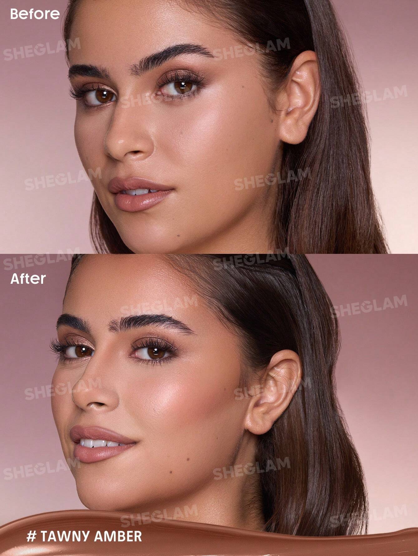 She Glam Buttery Buff Contour & Bronzer Stick – Tawny Amber