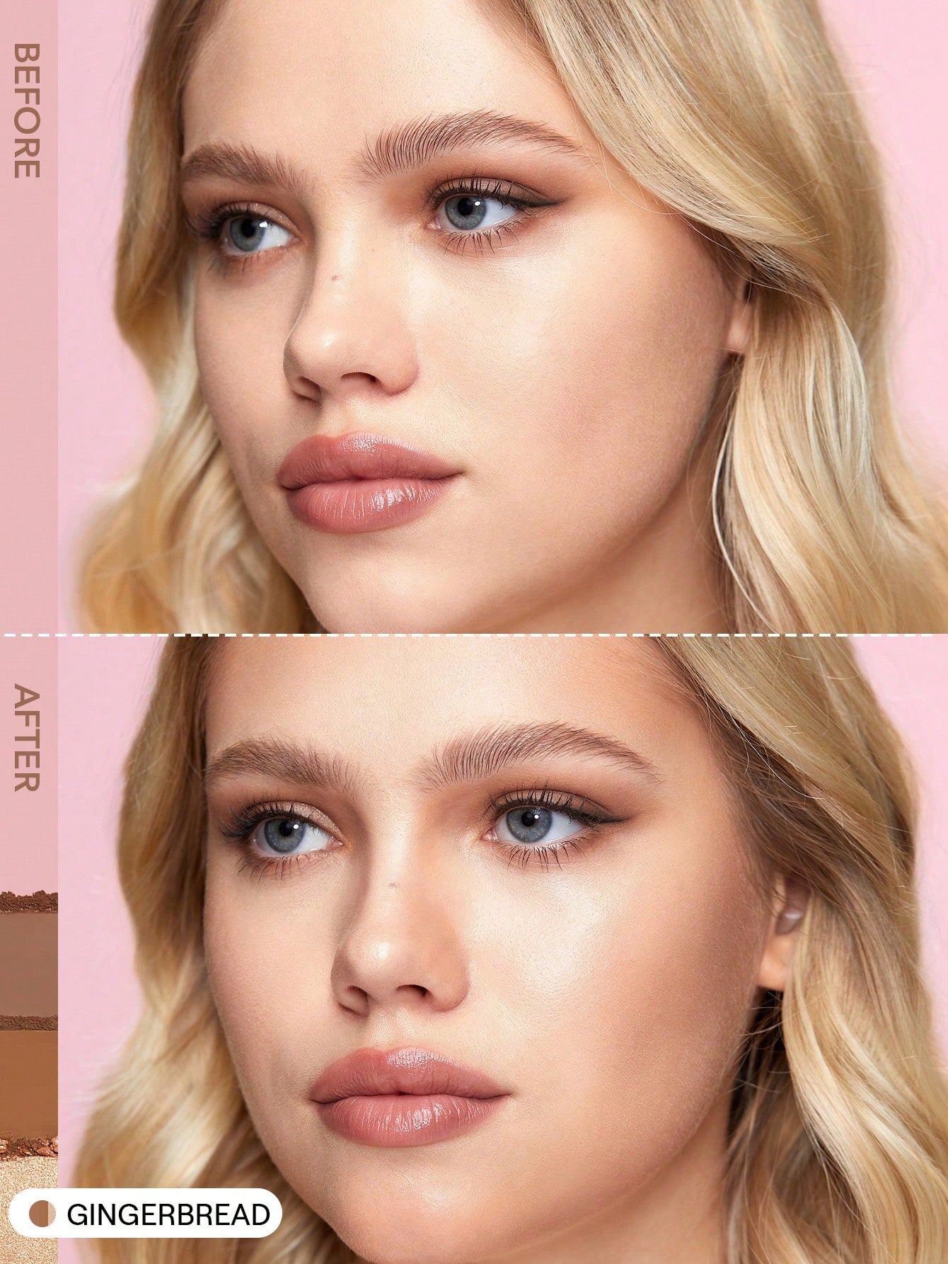 Trio Hero Face Palette-Gingerbread